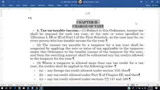 Income Tax Ordinance 2001 Lecture 11 [upl. by Losse]