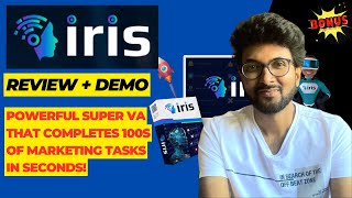 IRIS Review  Demo – Powerful Super VA That Completes 100s of Marketing Tasks in Seconds [upl. by Patricio]