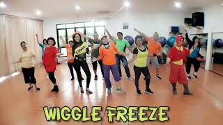 Wiggle Freeze  linedance [upl. by Annovy]