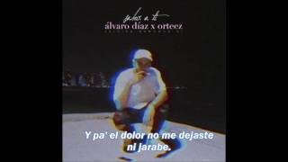 Sabor A Ti Álvaro Díaz Prod by Orteez Vídeo Lyrics [upl. by Drofhsa]