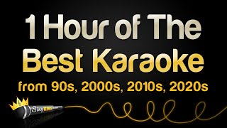 Best Karaoke songs with lyrics from 90s 00s 10s and 20s [upl. by Sapienza926]