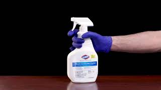 Clorox Healthcare Bleach Germicidal Spray Review [upl. by Nylekoorb94]