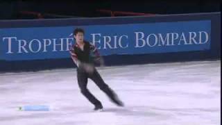 小塚崇彦 Takahiko KOZUKA Trophee Eric Bompard TEB SP 2010 [upl. by Akemor]