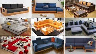 100 Modern Sofa Design Ideas 2024  Modern Sofa Set Designs  Wooden Sofa set Design  Corner Sofa [upl. by Nylrebmik]