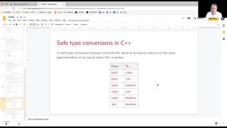 0126b Safe vs unsafe type conversions [upl. by Ainesej]