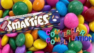 Smarties Candy commercials compilation 80s  2020s [upl. by Asital]