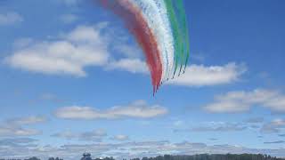 Frecce Tricolori Quinte International Air Show June 2024 [upl. by Inatsed359]