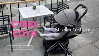 CYBEX COYA 2023 обзор коляски плюсы и минусы тест драйв по бездорожью честный отзыв [upl. by Etnoved]