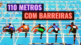 Corrida 110 Metros com Barreiras no Atletismo História Regras e Recordes [upl. by Magdalene]