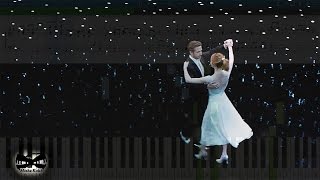 La La Land Soundtrack  Planetarium Piano Tutorial  Sheets  MIDI Synthesia [upl. by Ohare]