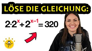 Exponentialgleichungen lösen – Ohne Taschenrechner Logarithmus [upl. by Tadashi]