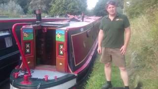 Narrowboat Red Admiral [upl. by Elbam]