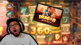 DRAGON TRIBE IS THE BEST SLOT EVER CREATED insane run [upl. by Ycnan]