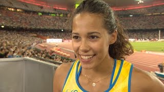 WCH 2015 Beijing  Angelica Bengtsson SWE Pole Vault Final 4th [upl. by Jacobah]