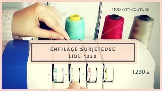 ENFILAGE de la SURJETEUSE LIDL 1230 OL [upl. by Pond359]