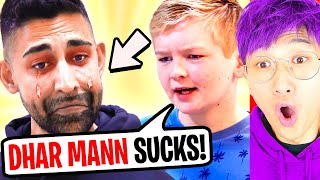 10YearOld MAKES FUN OF Dhar Mann He Lives To Regret It LANKYBOX REACTS TO DHAR MANN [upl. by Chemesh]