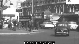 Rare Home Movie Footage of 1960s Leyton High Road East London [upl. by Solomon286]