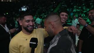 Amir Khan And Kell Brook Reunited  British Boxing Icons Discuss Their Bout As Brook Teases Return [upl. by Sabas]