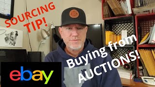 How I SourceBuy From Auctions To Sell on Ebay [upl. by Aznerol]