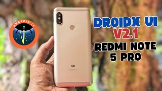 Redmi Note 5 Pro Install Droid X UI 21 with Android 14 QPR2 [upl. by Cliff965]