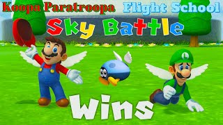 Super Mario Party Jamboree Paratroopa Flight School Sky Battle [upl. by Drislane152]