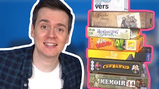 8 Board Games Ive Been Playing  April 2019 [upl. by Kennith224]