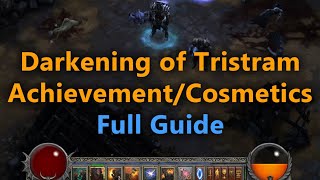 Ultimate Darkening of Tristram Guide  Get all Achievements in 1 Hour Diablo 3 January Event [upl. by Eram]