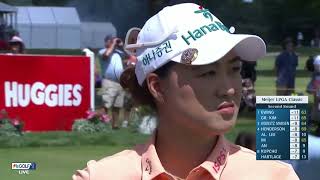 Minjee Lee 2024 Meijer Classic Round 2 All Televised Shots lpga golf [upl. by Kassity895]