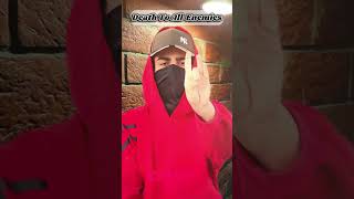 DEATH TO ALL ENEMIES GANG SIGN Bloods Hand Signs TUTORIAL shorts fyp gangsigns gangculture [upl. by Nich]