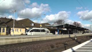 BR 643 der Eurobahn fuhr aus dem HBF Gütersloh [upl. by Trout668]