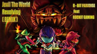 DELTARUNE quotJEVILquotS DUNGEON THEME THE WORLD REVOLVING REMIXquot ROCKIT GAMING OFFICIAL LYRIC MUSIC VIDEO [upl. by Ecinaj]