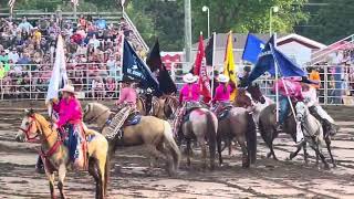 2023 MidWestern Rodeo Grand Entry [upl. by Biegel783]