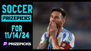 CONMEBOL World Cup Qualifiers SoccerFIFA PrizePicks  November 14 2024 [upl. by Porush]