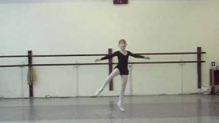 Improbably 32 fouetté 9 years old Russian ballerina [upl. by Elleahcim56]