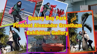 Quarry Bay Park  Fireboat Alexander Grantham Exhibition Gallery [upl. by Eillam1]