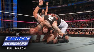 FULL MATCH  Randy Orton amp Roman Reigns vs Braun Strowman amp Bray Wyatt SmackDown October 8 2015 [upl. by Wendelin]