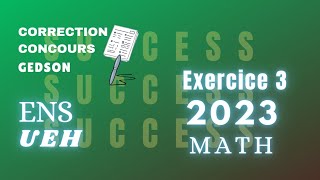 kot postulan ENS yo Konkou ENS UEH mathématique 2023Exo 3 math logique [upl. by Naquin670]