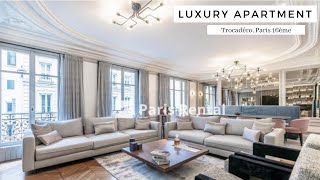 Luxury Paris Rental Apartment Tour  Trocadéro  PARISRENTAL  REF 58924 [upl. by Mateo]