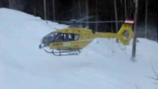 How to get a stuck helicopter out of the snow [upl. by Fisuoy528]