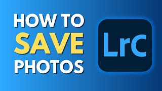 How To Save Photo in Lightroom Classic  Export Settings in Lightroom Classic  Tutorial [upl. by Sirod]