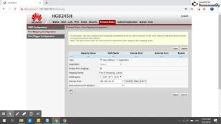 Port Forwarding  Huawei Routers [upl. by Borlow202]