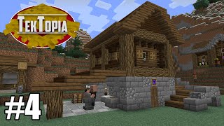 TekTopia 4  The Blacksmith Minecraft Villager Mod [upl. by Ashelman367]