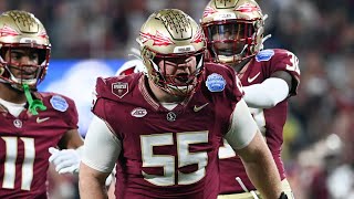 New LA Rams DL Braden Fiske Highlights  Senior Bowl  DL Florida State Seminoles [upl. by Sivert563]