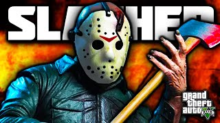 THE SLASHER RETURNS  GTA V Slasher Gamemode [upl. by Ecinert]