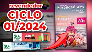 Revista O Boticário Revendedor ciclo 012024 [upl. by Vharat560]