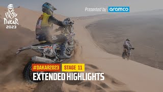 Extended highlights of Stage 11 presented by Aramco  Dakar2023 [upl. by Sergias]