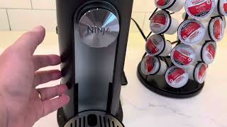 Ninja PB051 Pod amp Grounds Specialty Single Serve Coffee Maker Review [upl. by Yankee]