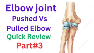 Pushed Elbow Manipulation Pulled elbow Nursemaids elbow Part3 [upl. by Nohtan]