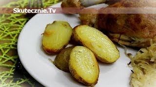 Pieczone ziemniaki w maśle i czosnku  SkutecznieTv HD [upl. by Ylam]