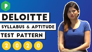 Deloitte Syllabus and Aptitude Test Pattern [upl. by Gibeon136]